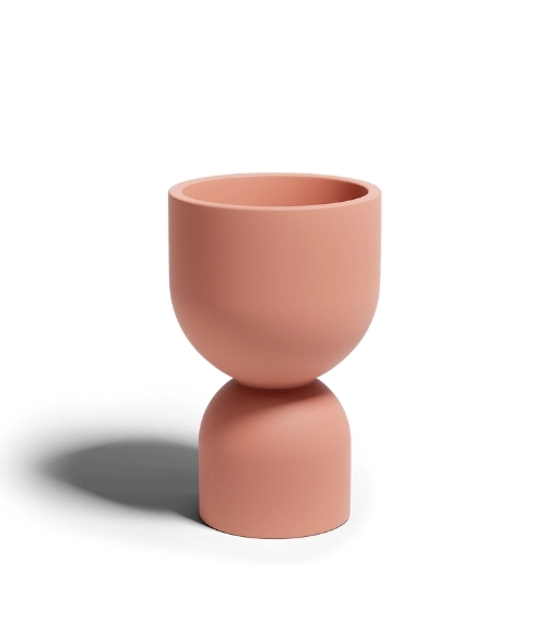 Brzoskwiniowa donica dekoracyjna Monumo